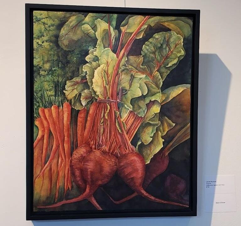 ROGUES RECEPTION AT ANDERSON - ORGANIC by Laurie Runnoe best of show